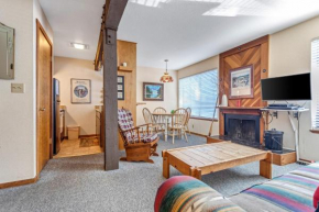 Get Away from it all at this cute mountain condo, Wood burning fireplace, comfy bed and the great outdoors! Tamarack Condo 2 condo